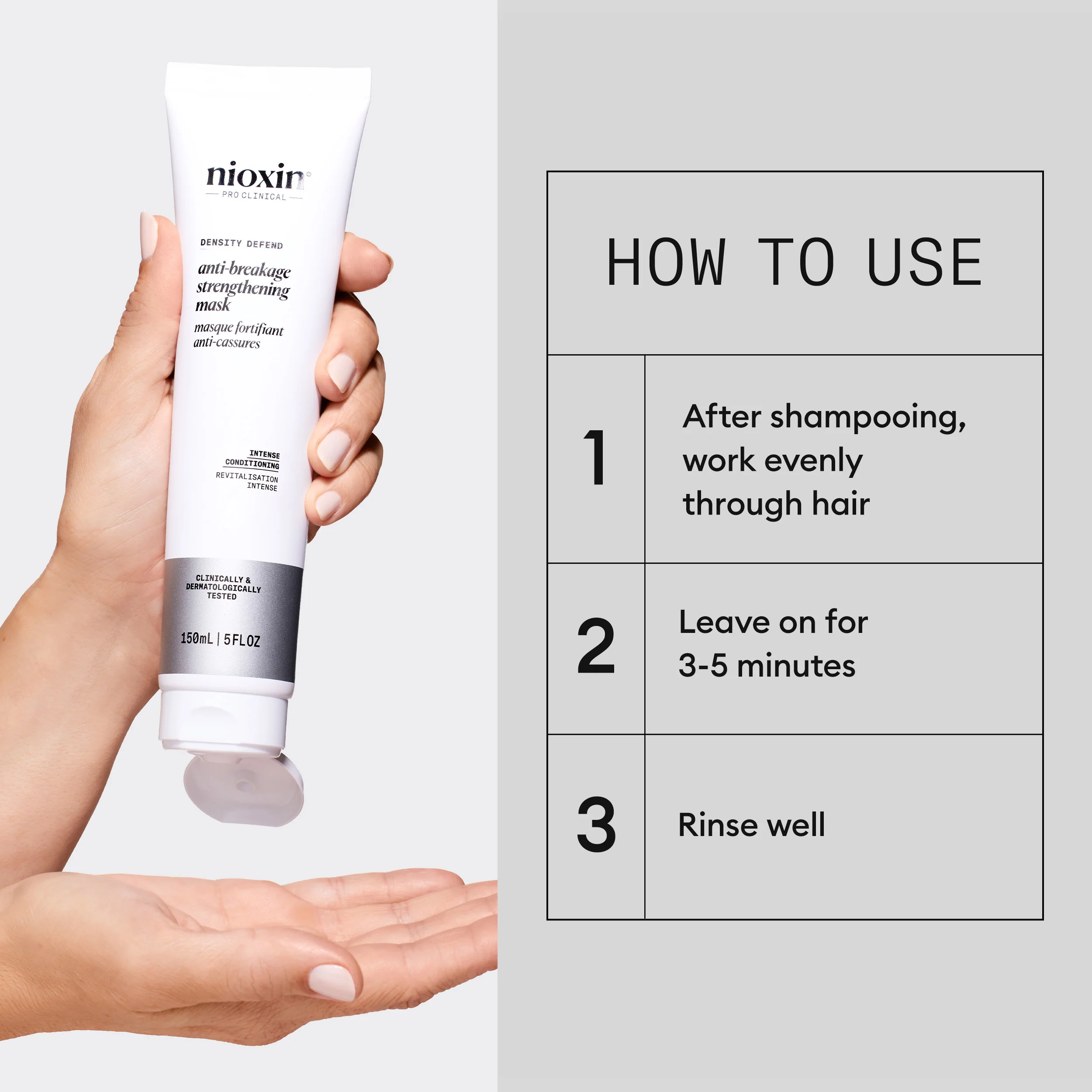 Nioxin Density Defend Anti-breakage Strengthening Mask - Protects Against Hair Breakage - Image 6