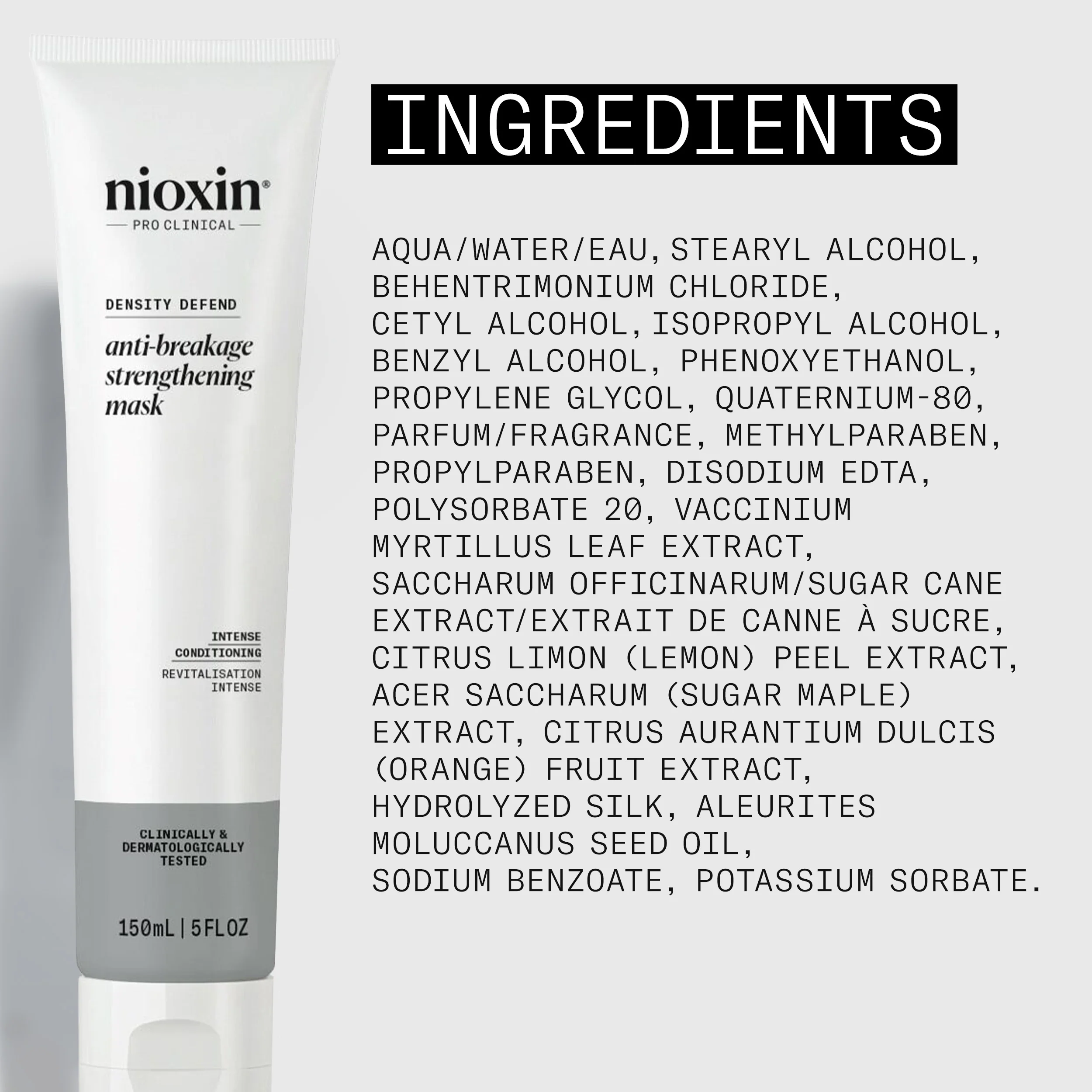 Nioxin Density Defend Anti-breakage Strengthening Mask - Protects Against Hair Breakage - Image 8