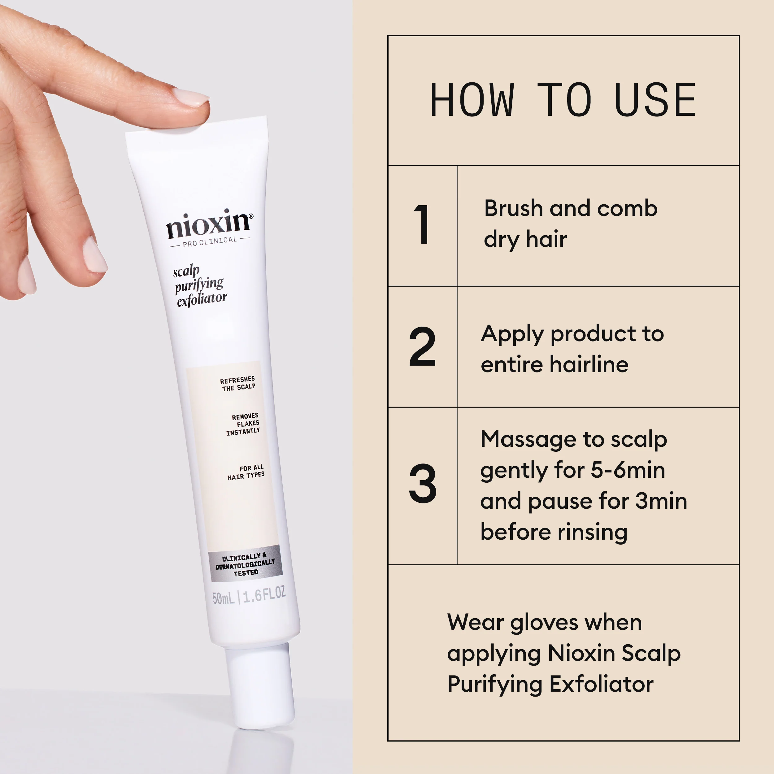 Nioxin Scalp Purifying Exfoliator - Deep Cleanses and Refreshes Scalp, 50ml - Image 6