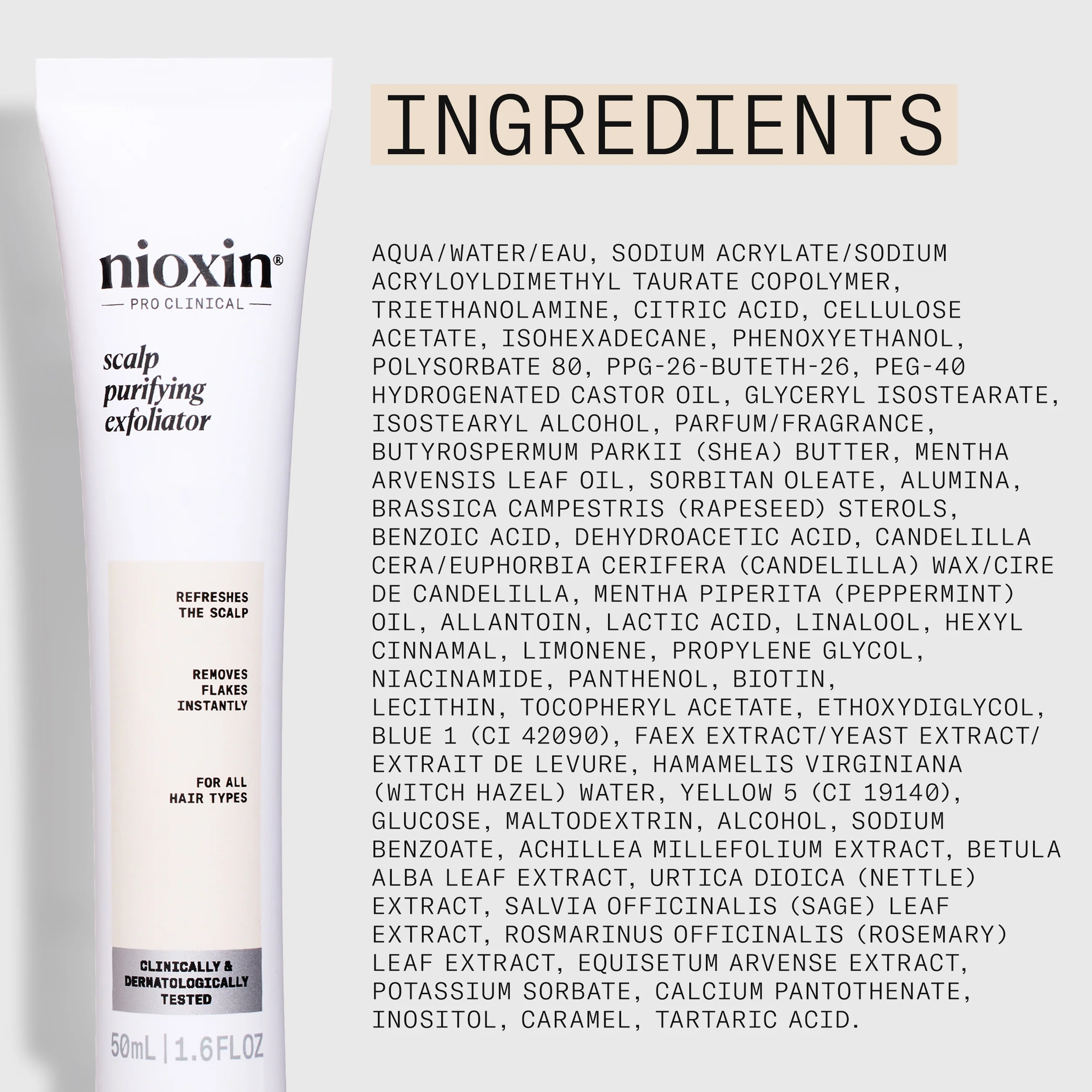 Nioxin Scalp Purifying Exfoliator - Deep Cleanses and Refreshes Scalp, 50ml - Image 8