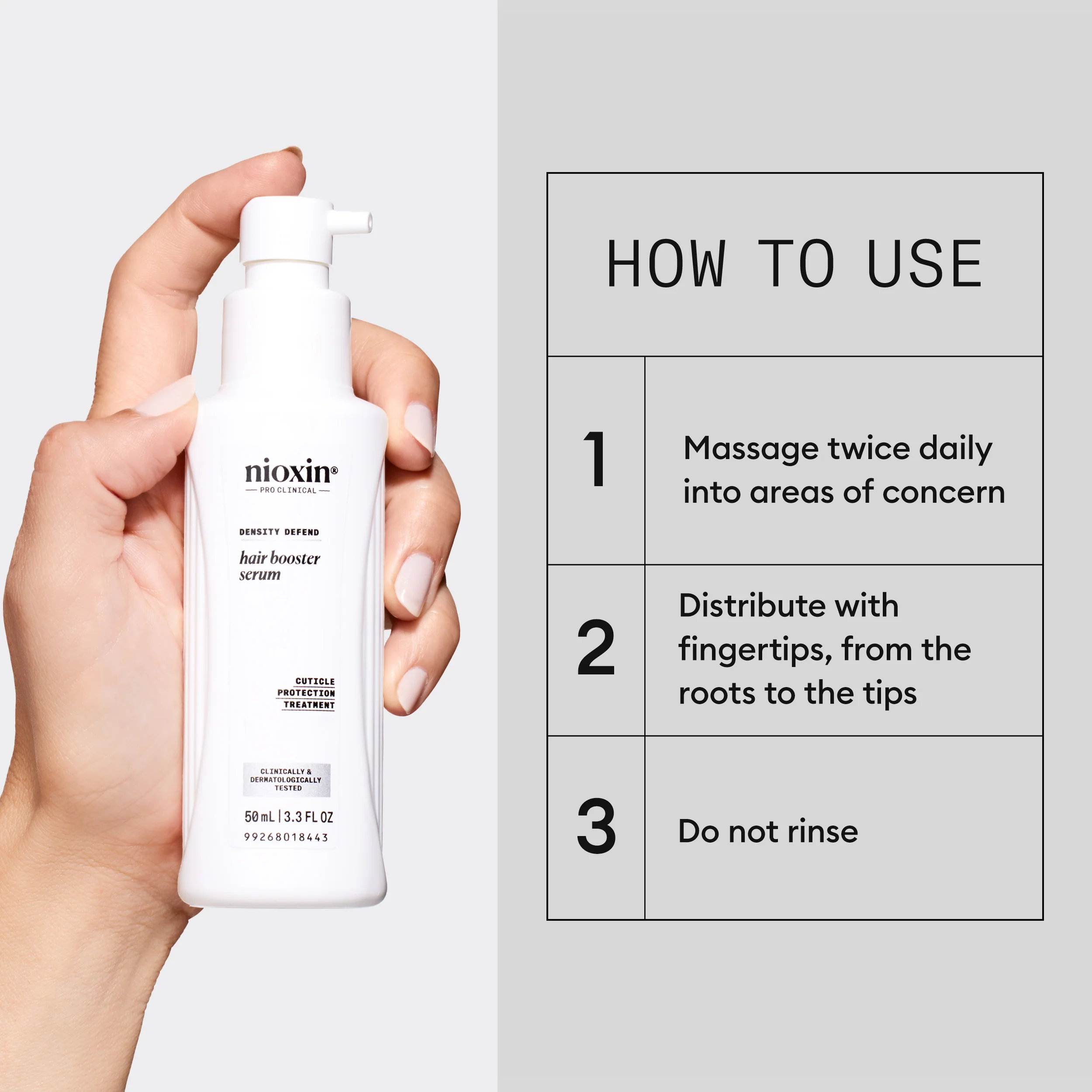 Nioxin Hair Booster Serum - Advanced Leave-In Hair Treatment, 100ml - Image 6