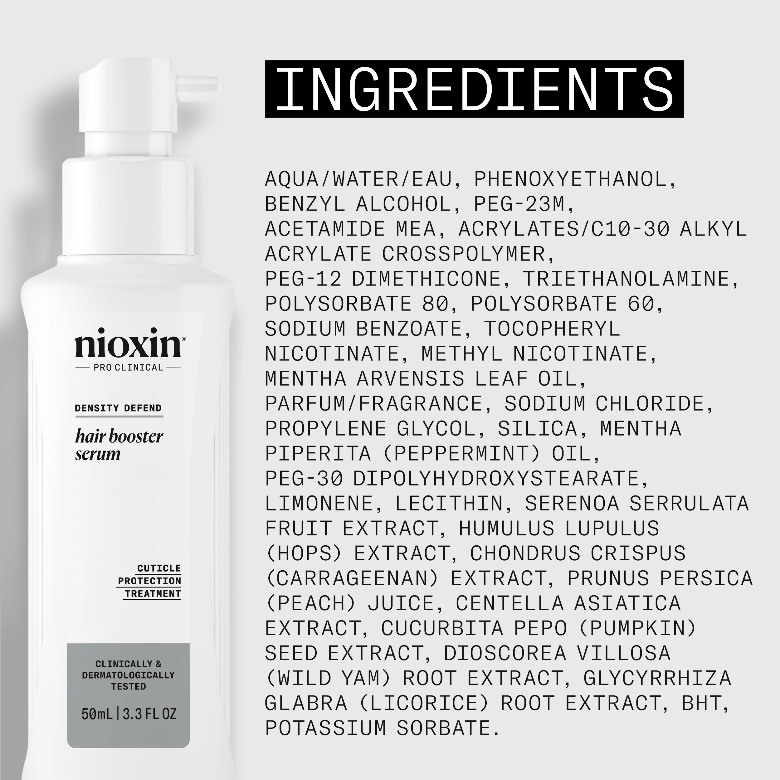 Nioxin Hair Booster Serum - Advanced Leave-In Hair Treatment, 100ml - Image 8