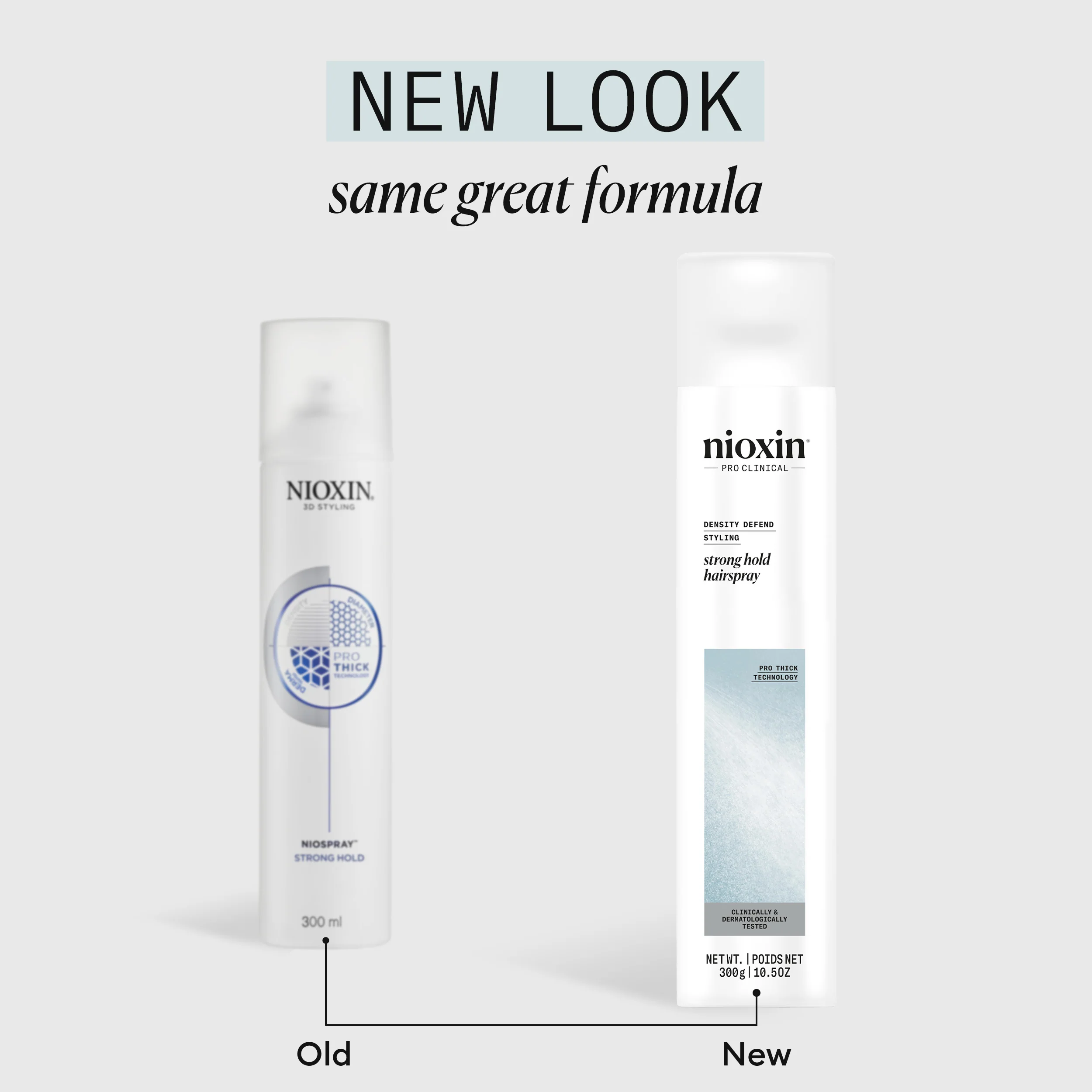 Nioxin Density Defend Styling Strong Hold Hairspray - For Long-Lasting Hairstyles, 300g - Image 2