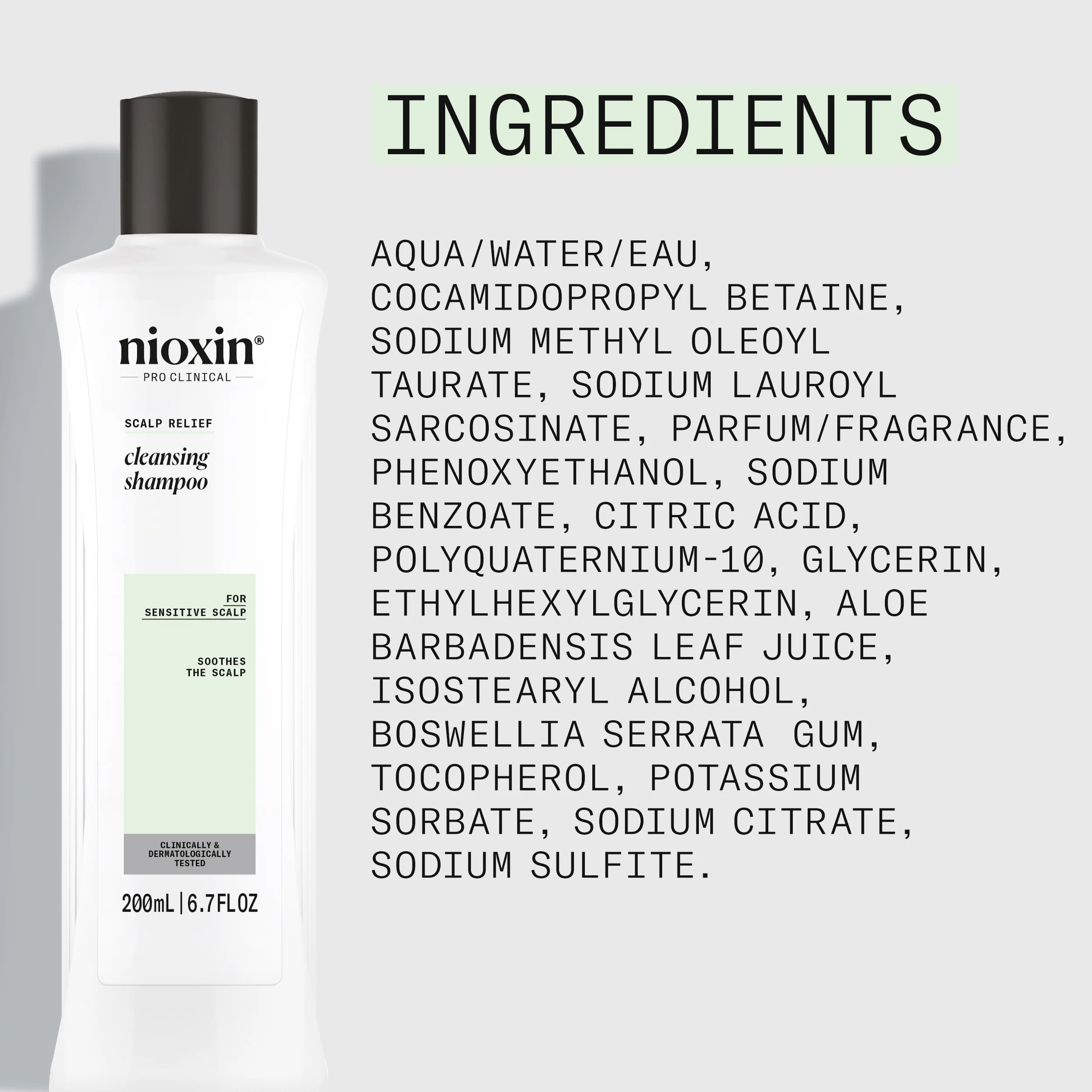 Nioxin Scalp Relief Shampoo + Conditioner Duo - Hair Products for Sensitive, Itchy Scalp - Includes Shampoo and Conditioner - Image 8