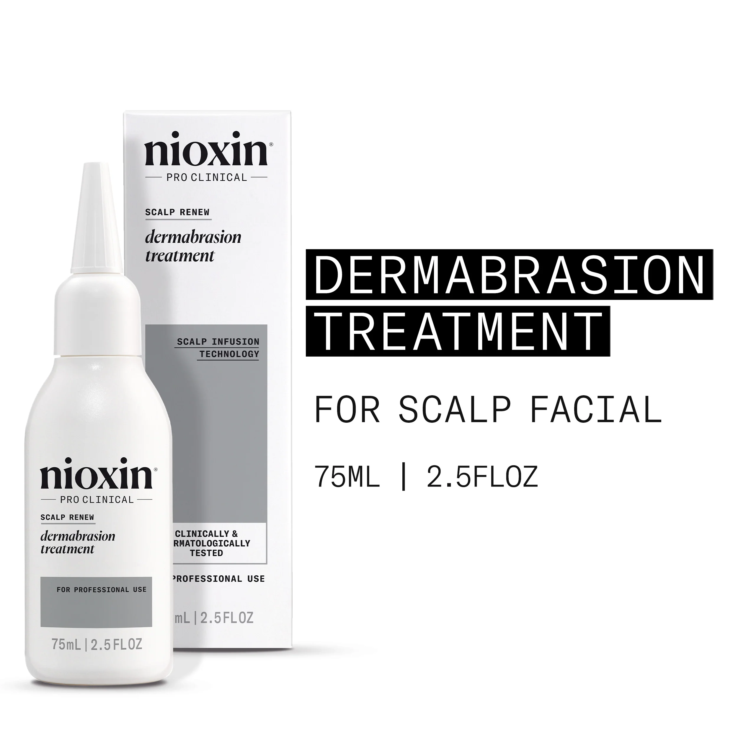 Nioxin Scalp Renew Dermabrasion Treatment - Exfoliation for Scalp Restoration, 75ml - Image 3