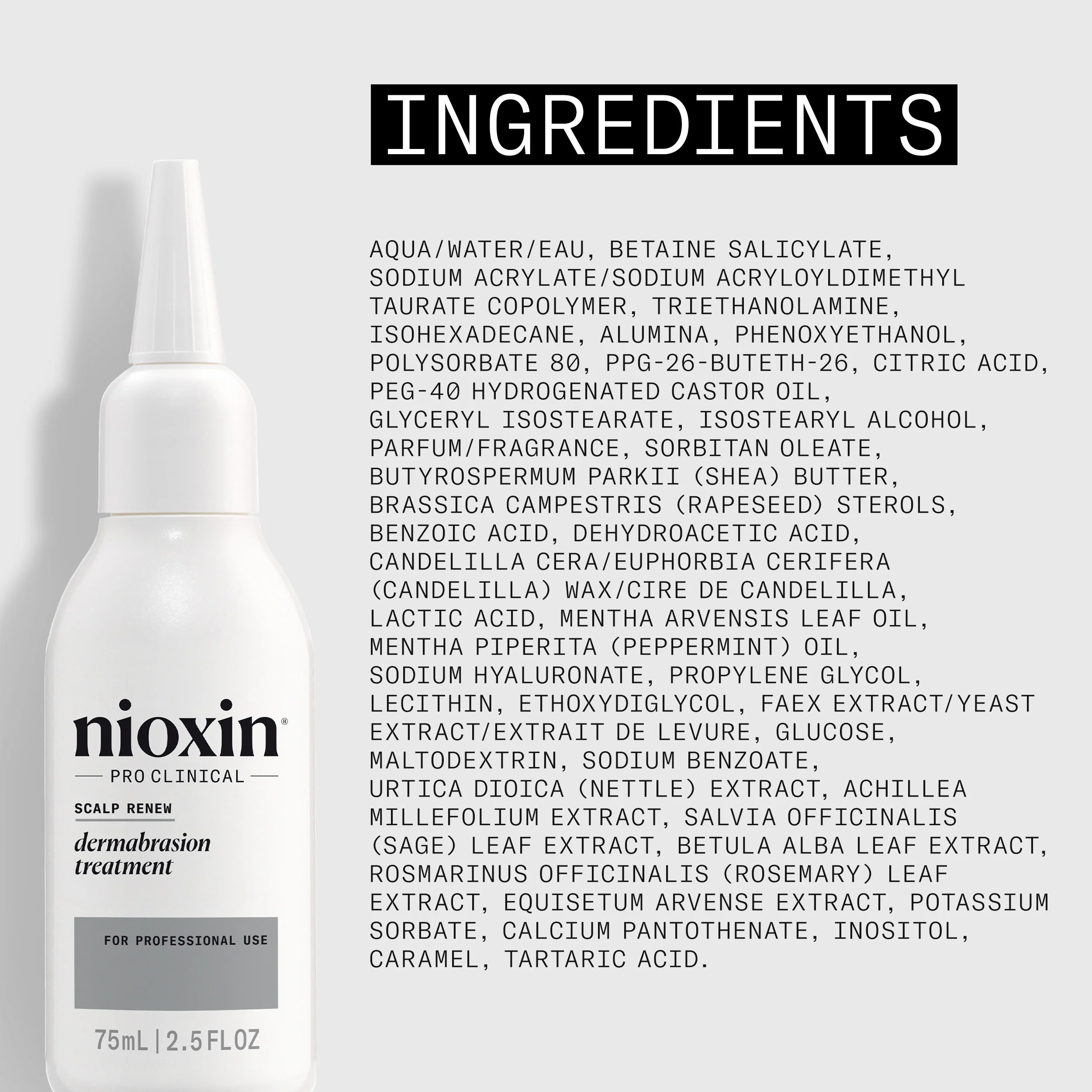 Nioxin Scalp Renew Dermabrasion Treatment - Exfoliation for Scalp Restoration, 75ml - Image 8
