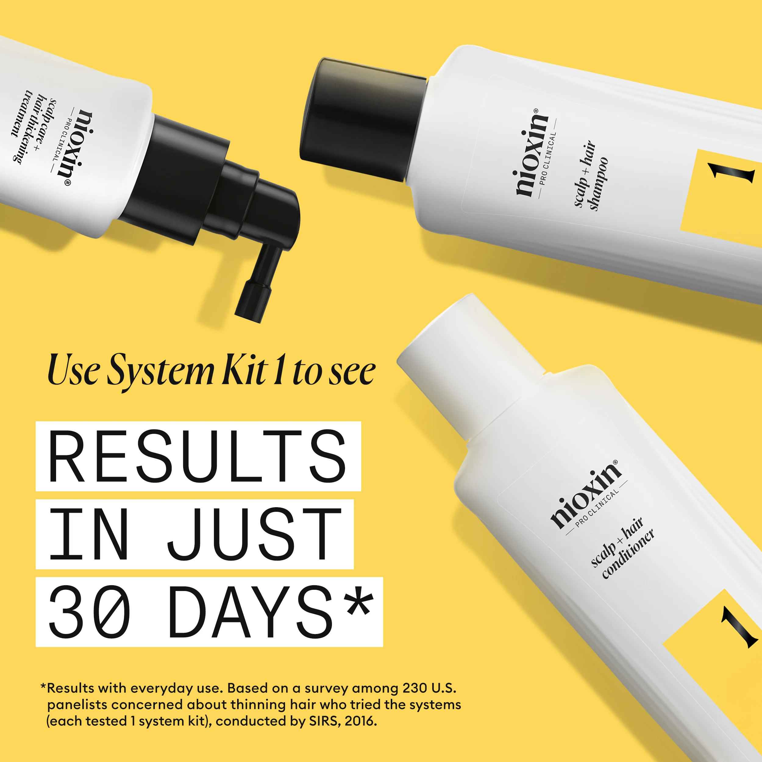 Nioxin System 1 Shampoo + Conditioner Duo - Includes Shampoo and Conditioner - Image 4