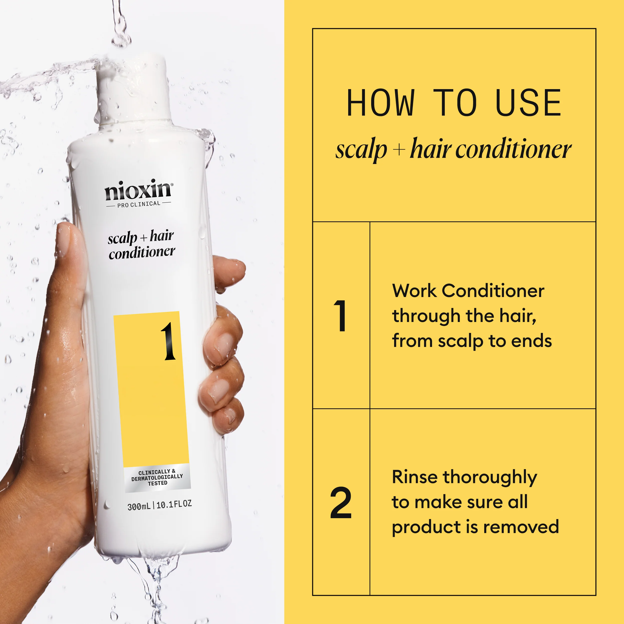 Nioxin System 1 Shampoo + Conditioner Duo - Includes Shampoo and Conditioner - Image 7