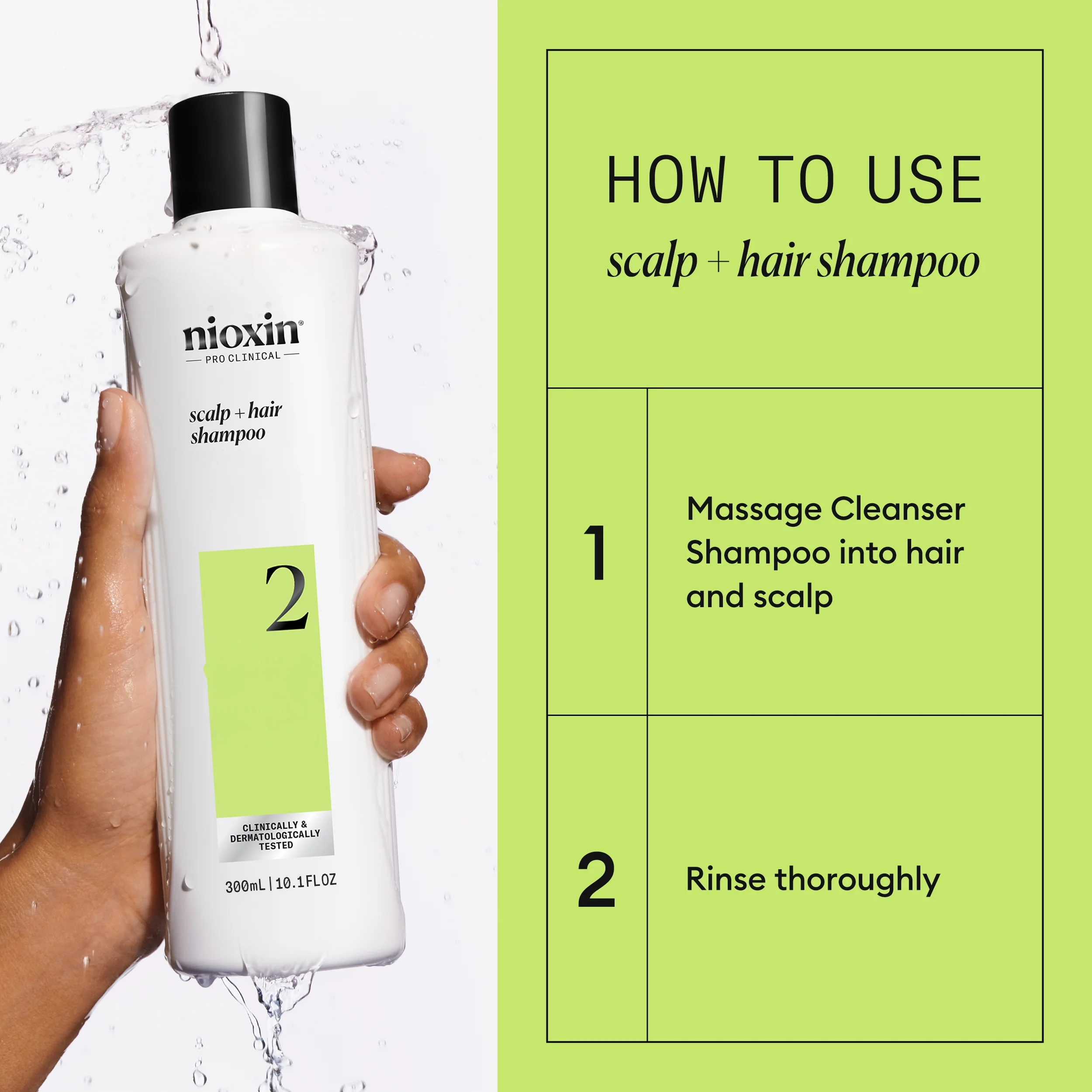 Nioxin System 2 Shampoo + Conditioner Duo - Includes Shampoo and Conditioner - Image 6