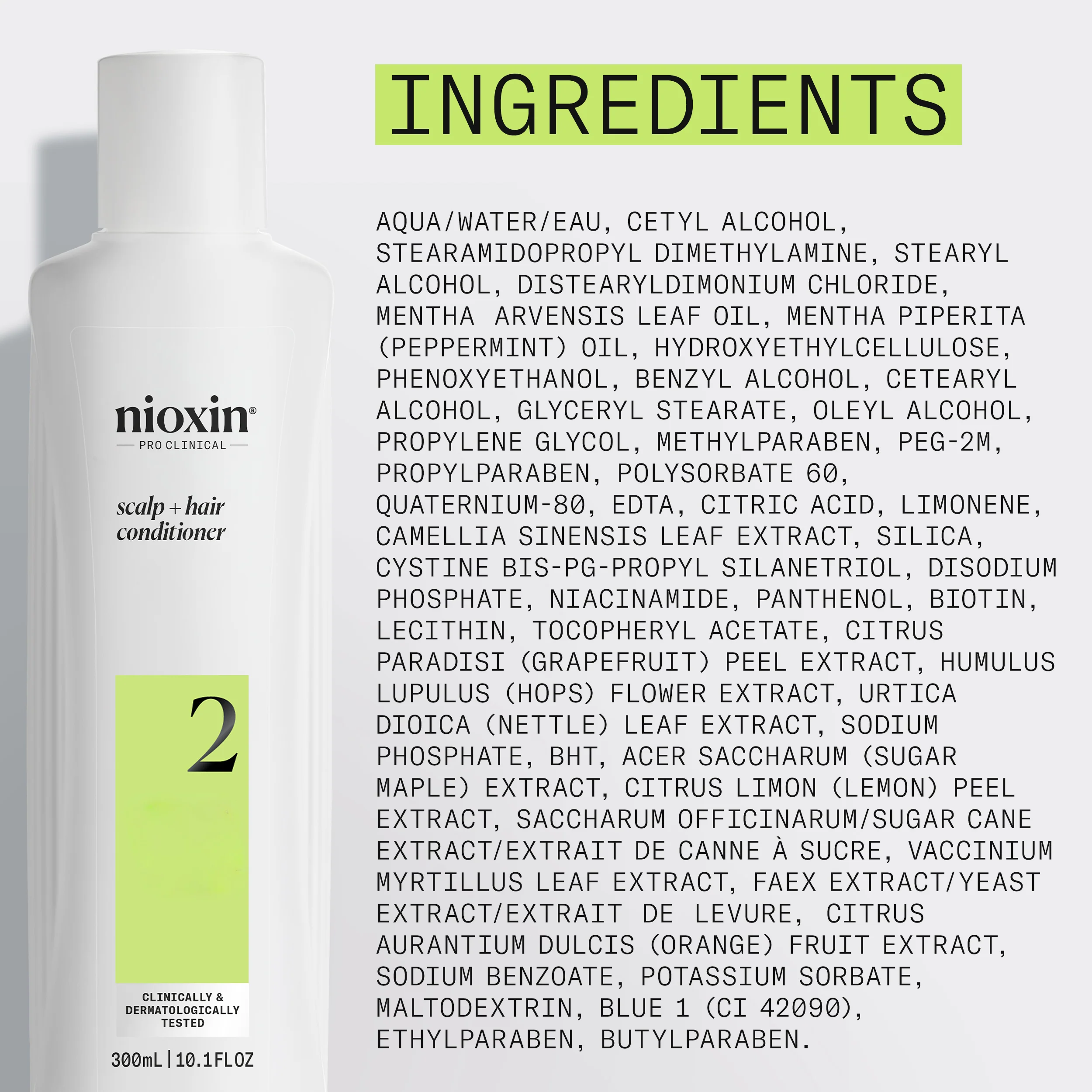 Nioxin System 2 Shampoo + Conditioner Duo - Includes Shampoo and Conditioner - Image 9