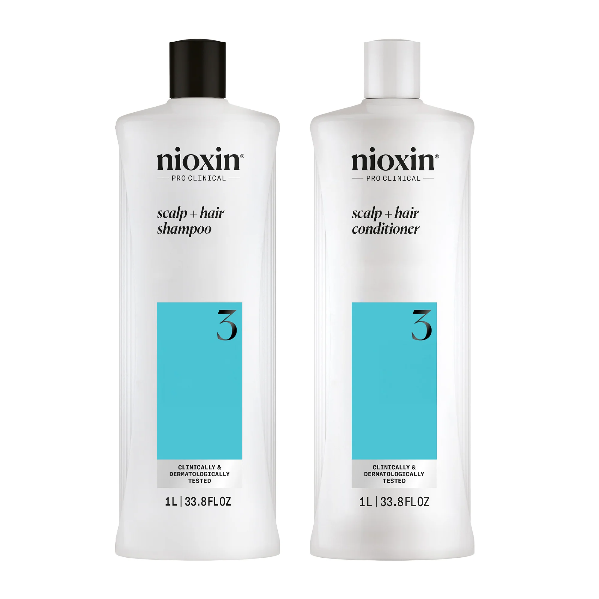 Nioxin System 3 Shampoo + Conditioner Duo - Includes Shampoo and Conditioner - Image 12