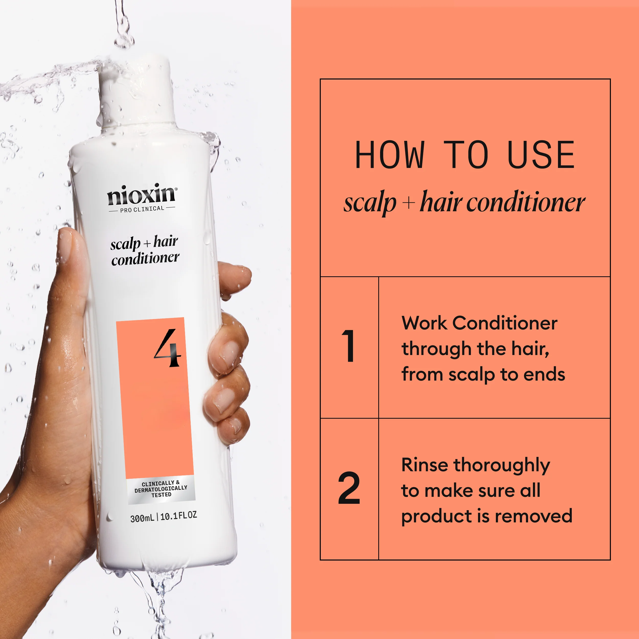 Nioxin System 4 Shampoo + Conditioner Duo - Includes Shampoo and Conditioner - Image 7