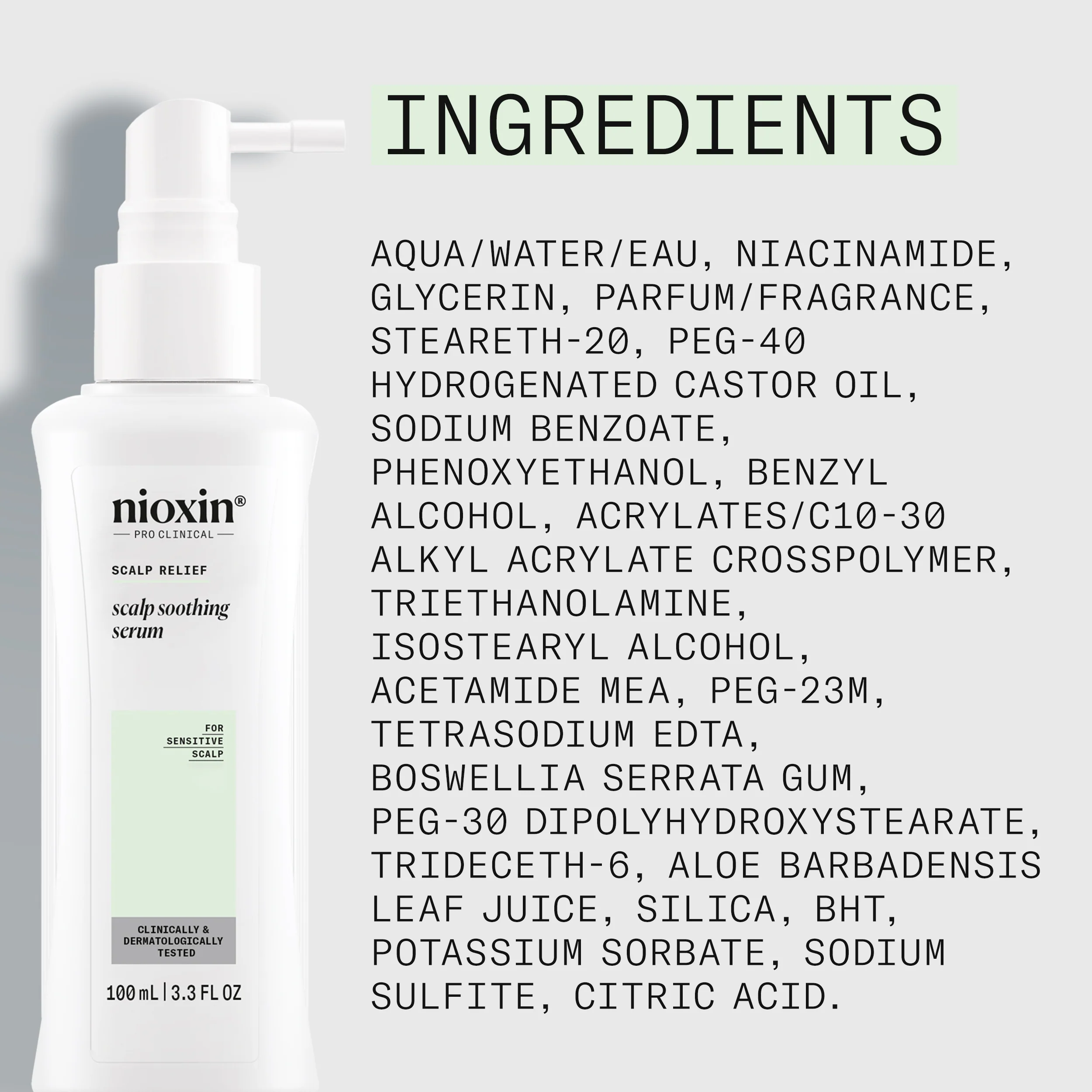Nioxin Scalp Relief Scalp Soothing Serum - Leave-in Treatment for Sensitive Scalp, 100ml - Image 8