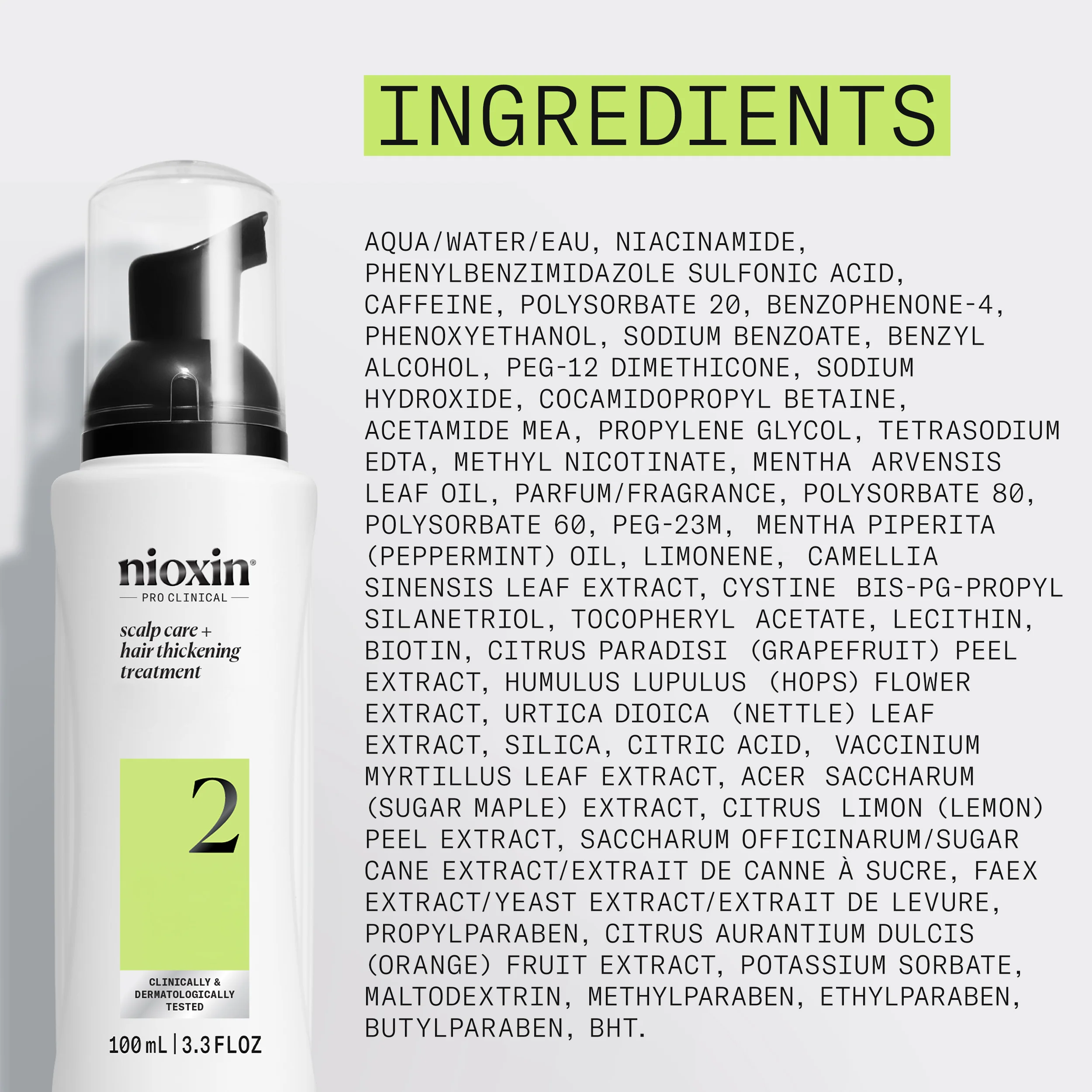 Nioxin System 2 Scalp  + Hair Thickening Treatment - Hair Thickening Serum - Image 9